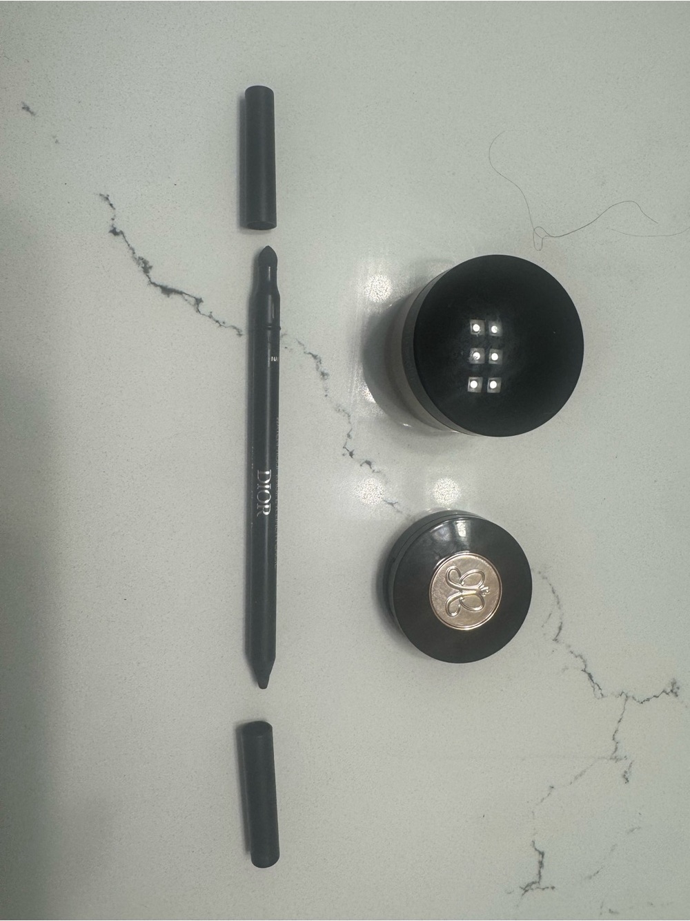 Dior On Stage Crayon Eyeliner Pencil Brown, Anastasia Beverly Brow Powder Duo